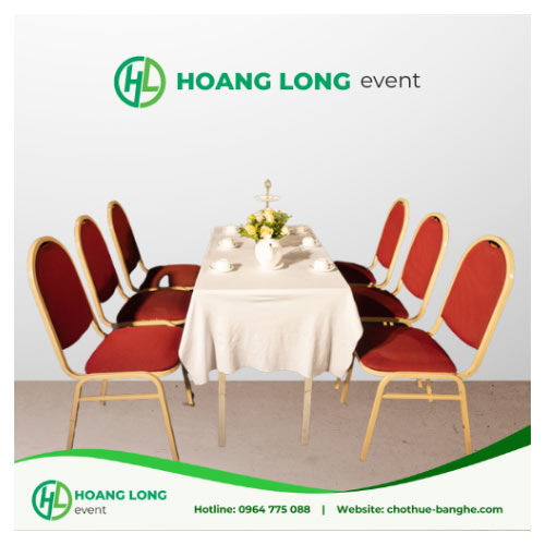 cho thuê bàn ghế ăn cỗ hoàng lòng event